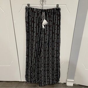 NWOT Shein Wide Leg Patterned Pants